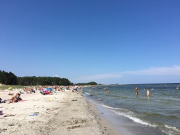 Sola och bada på Öland